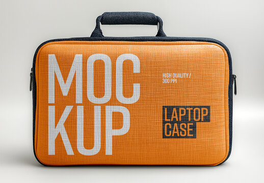 Laptop Case Mockup: Perfect for Design and Bag Presentation Generated with AI
