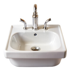 Fototapeta premium Sink isolated on transparent background