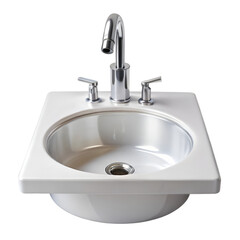 Fototapeta premium Sink isolated on transparent background