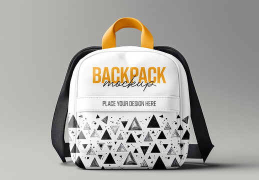 Backpack Mockup: Perfect for Design and Bag Showcasing Generated with AI