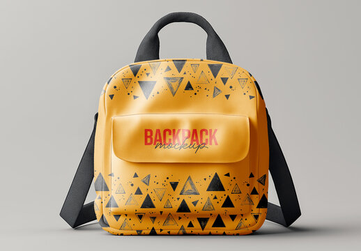 Backpack Mockup: Perfect for Design and Bag Showcasing Generated with AI