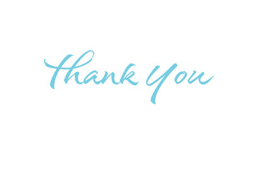 thank you lettering, thank you card, ready to print, vector hand drawn lettering, banner, borderline, white lettering on prussian blue watercolour splash background