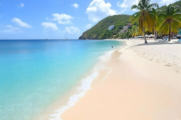 Serene Beach Paradise Photo