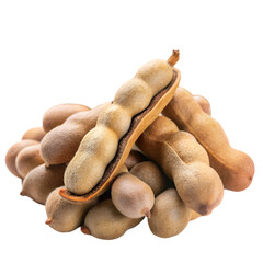 Tamarind isolated on transparent background