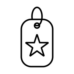 Dog Tag Icon Design