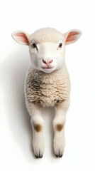 Obraz premium Adorable Lamb Realistic Image