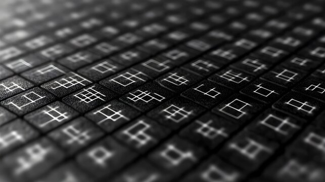 A long hallway with green lights on the walls