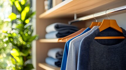 Sleek and Minimalist Modern Wardrobe with Push to Open Cabinets and Soft Close Drawers Providing Efficient and Organized Home Storage and Clothing Display