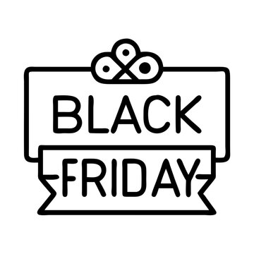 recommend clip art: black friday sale icon, black friday sale line art - simple line art of black friday sale, perfect for black friday sale logos and icons and themed design 