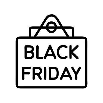 recommend clip art: black friday sale icon, black friday sale line art - simple line art of black friday sale, perfect for black friday sale logos and icons and themed design 