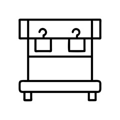 clearance rack icon, clearance rack line art - simple line art of clearance rack, perfect for clearance rack logos and icons and themed design 