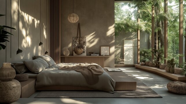 modern ases with flowers near white wall. interior design