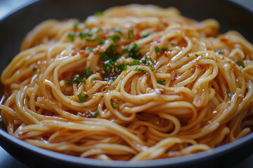 spaghetti with shrimp