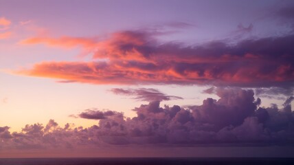 Fototapeta premium sunset in the mountains