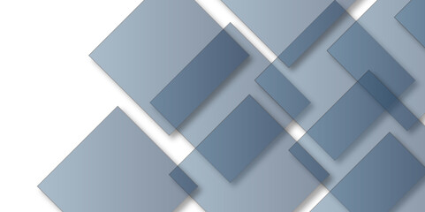 Fototapeta premium Abstract background with cubes. Modern geometric background. White ceramic brick tile. 