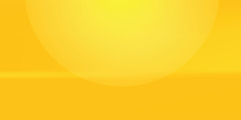 yellow background abstract with Gradient in empty room studio, Yellow empty room studio gradient used for background, yellow background studio with shine use for product shooting.