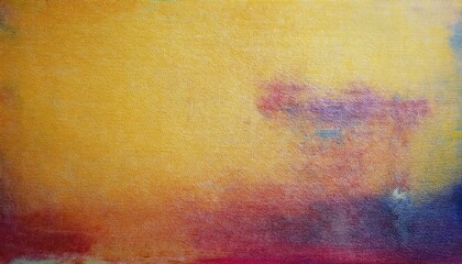 Fototapeta premium abstract textured gradient with yellow, orange, and purple hues on canvas, vibrant color transitions for art prints or creative background