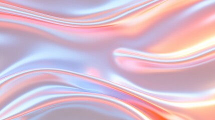 Dynamic waves of neon light create a mesmerizing abstract backdrop filled with vibrant colors and soft glows for a futuristic ambiance