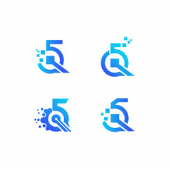 Obraz premium set of icons 