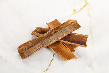 Natural wild organic cinnamon aroma