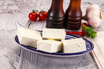 Greek traditional cuisine - Feta cheese
