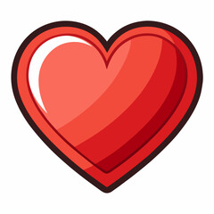 golden heart with a ribbon