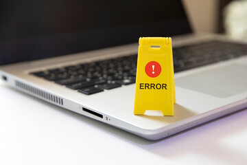 system error warning , something went wrong