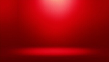 3d illustration red seamless studio gradient background