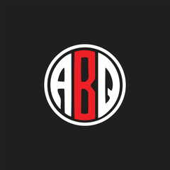 ABQ letter logo creative design with vector graphic, ABQ unique design