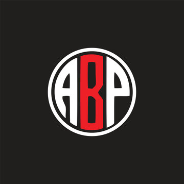ABP letter logo creative design with vector graphic, ABCP unique design