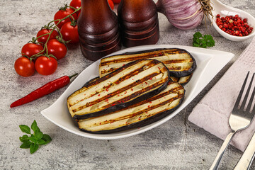  Vegan Grilled eggplant slices snack