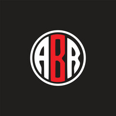 ABR letter logo creative design with vector graphic, ABR unique design