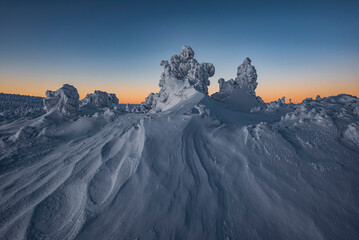 Zimowe kształty © Izabela&Grzegorz