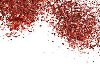 Red Glitter Explosion