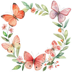 Butterfly Clipart Vector Illustration