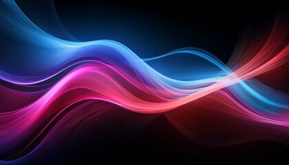 abstract seamless loop background waves of light and color beautifully captures vibrant hues and flowing forms