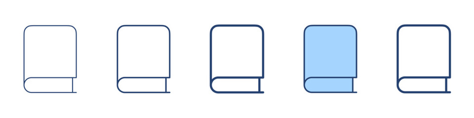 Book icon Symbol set collection