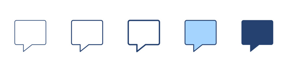 chat icon Symbol set collection