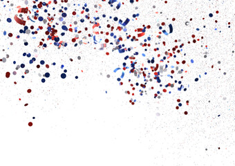 Confetti -  Independence Day background with Confetti.