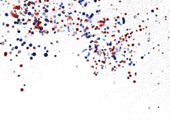 Confetti -  Independence Day background with Confetti.