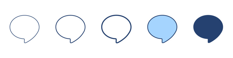 Comment icon Symbol set collection