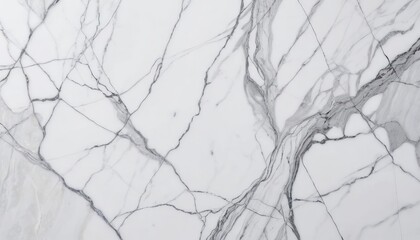 Obraz premium Clean White Marble Texture with Subtle Grey Veins for Luxury Presentations, generative ai