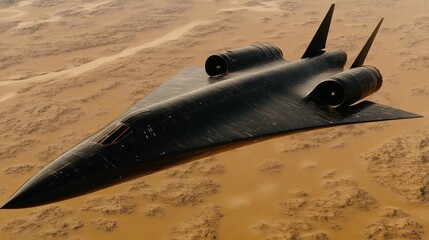 Hypersonic aircraft desert flight test