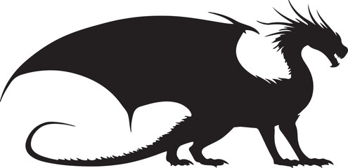 Whispering Wildlife: Enchanting Animal Silhouettes vector illustration |