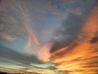 sky at sunset
