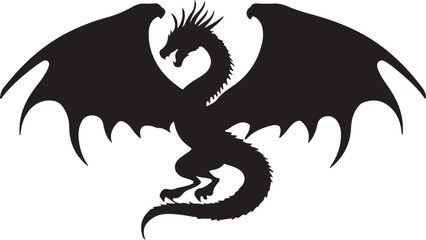 Whispering Wildlife: Enchanting Animal Silhouettes vector illustration |