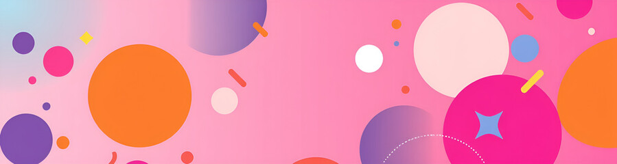 illustrazione sfondo con elementi astratti e motivi geometrici a tema surreale