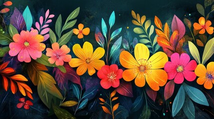 A vibrant collection of floral bouquets, leaves, and compositions. Perfect for wedding decor, digital designs, and romantic themes.