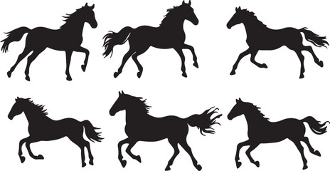 Whispering Wildlife: Enchanting Animal Silhouettes vector illustration |
