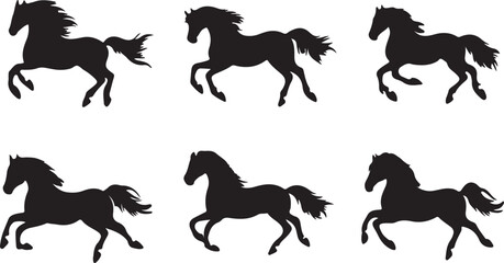Whispering Wildlife: Enchanting Animal Silhouettes vector illustration |
